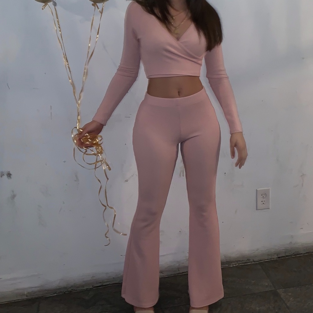 Pink matching set